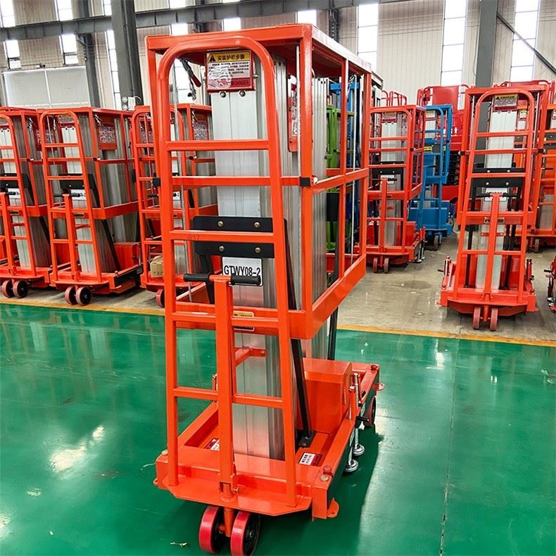Double Mast Aerial Work Lift Table price