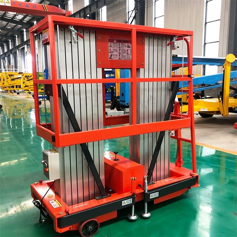 Double Mast Aerial Work Lift Table high quality