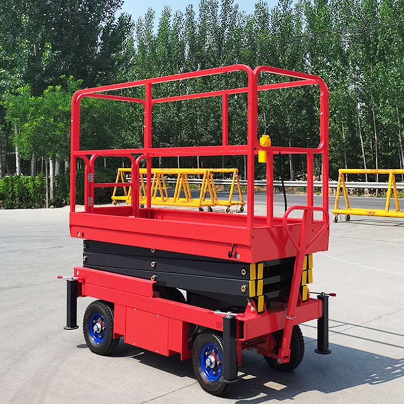 Mini Compact Towable Scissor Lift factory