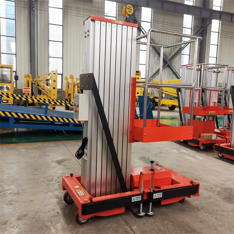 Portable Single Mast Aluminum Lift Table price